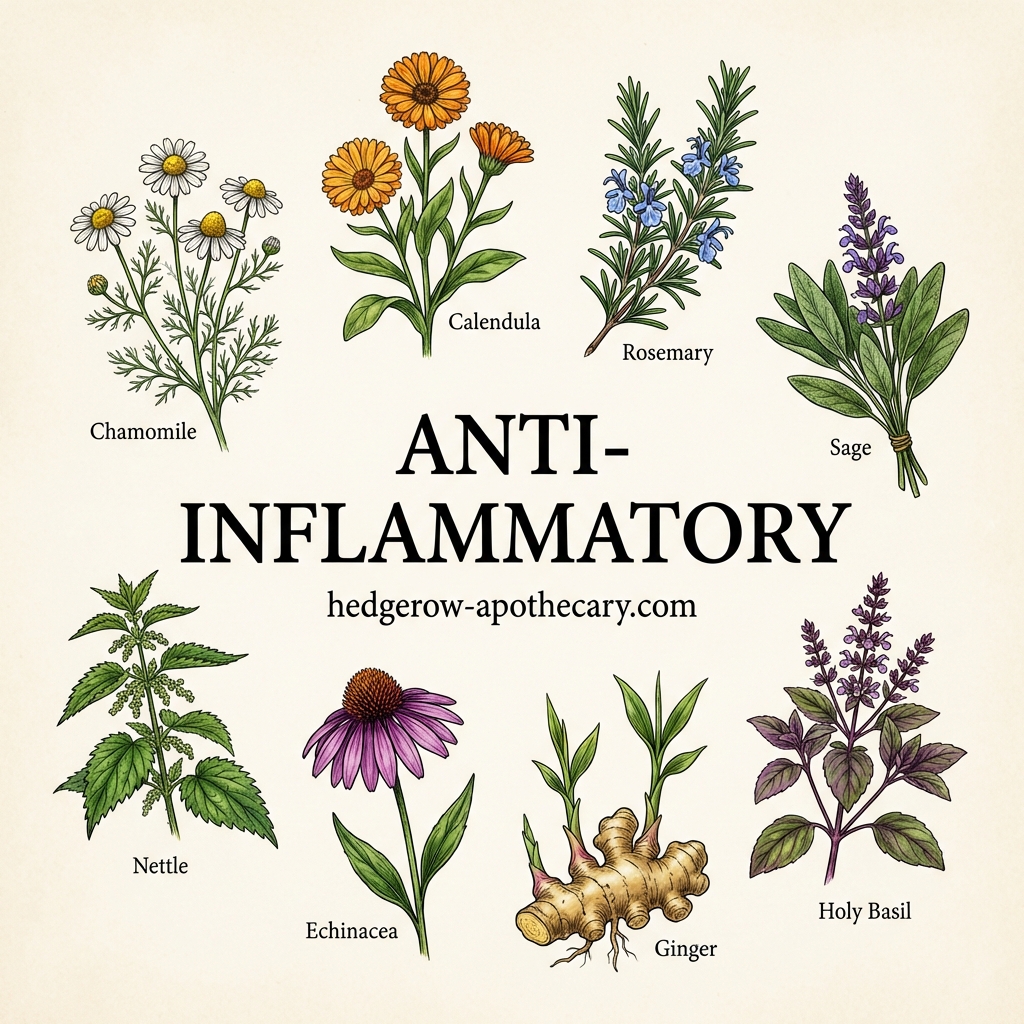 Anti-Inflammatory Plants