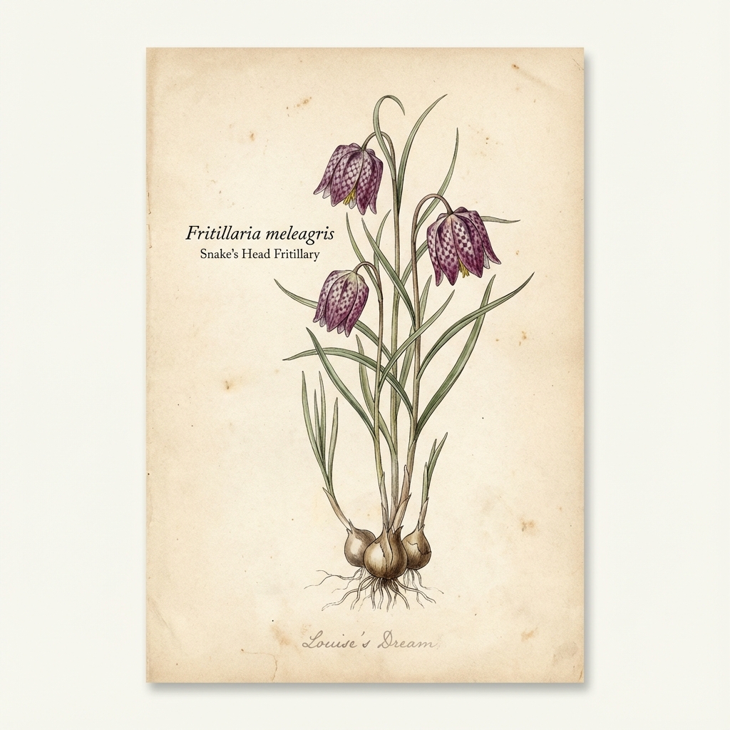 Snake's Head Fritillary