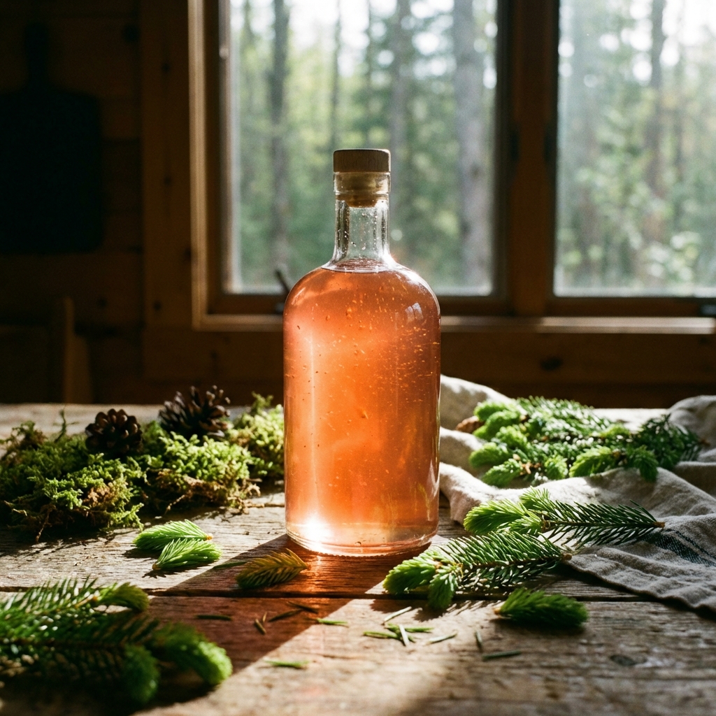 Spruce Tip Syrup