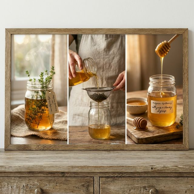 Old English Thyme Syrup